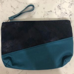 Real and black make up bag